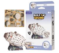 mierEdu - Puzzle 3D Soundwunder - Puzzle 3D giocoso con effetto sonoro - Giocattolo a foca per bambini dai 6 anni in su, favorisce l'abilità