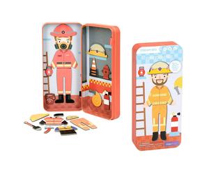 Mieredu Puzzle Magnetico I Miei Eroi Pompieri