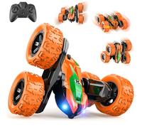 Mieryd Macchina Telecomandata per Bambini, 4x4 RC Auto Radiocomandata Acrobatica con Luce Giochi Bambini 3 4 5 6 7 8 Anni All'aperto Esterno Macchinine Giocattoli Regalo Bambino Compleanno Natale