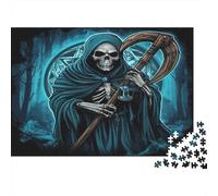 Mietitore della morte Jigsaw Puzzle 52x38cm/1000pcs Adulti Arte horror gotica Puzzle Gioco Educativo Decorazioni Per La Casa