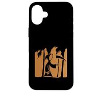 Mietitore Falce Death Frock Cartone animato Divertente Malvagio Fumetto Vacanza Custodia per iPhone 16 Plus