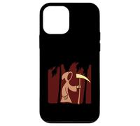 Mietitore Falce Death Frock Cartone animato Divertente Malvagio Fumetto Vacanza Custodia per iPhone 12 mini