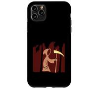 Mietitore Falce Death Frock Cartone animato Divertente Malvagio Fumetto Vacanza Custodia per iPhone 11 Pro Max