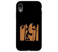 Mietitore Falce Death Frock Cartone animato Divertente Malvagio Fumetto Vacanza Custodia per iPhone XR