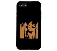 Mietitore Falce Death Frock Cartone animato Divertente Malvagio Fumetto Vacanza Custodia per iPhone SE (2020) / 7/8