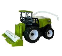 Mietitrebbia Giocattolo con Movimento a Frizione Trebbiatrice Fattoria Farm Harvester Raccoglitore Veicolo Fattoria Trattore Giocattolo Mietitrebbia Gioco per Bambini