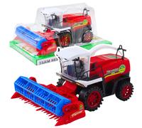 mietitrebbia per bambini con testata - macchina agricola rossa