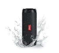 MIFA WildRod Casse Bluetooth 5.3 IP67 Impermeabile e Antipolvere, Potenza di Riproduzione 30 W, Batteria da 12 ore, Ricarica USB-C e supporto Micro-SD, luce LED RGB, Nero