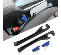 MIFEIHONGE 2 pezzi per riempire gli spazi dei sedili dell'auto, organizer anti-caduta per evitare che gli oggetti cadano tra i sedili, flessibile e resistente, per veicoli universali, accessori