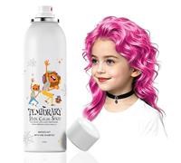 Mifeloy Colore temporaneo per capelli spray rosa lavabile per costume, cosplay, Halloween, Natale, feste e styling, 150 ml, colore per capelli non adesivo, per adolescenti, uomini e donne