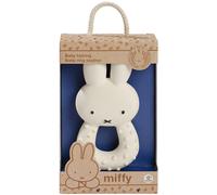 Miffy Baby Teething Ring: 100% Natural Rubber Teething Toy, Soothes Sore Gums, f