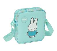 MIFFY FRIENDS - Borsa a tracolla piccola, borsa per bambini, ideale per bambini dai 5 ai 14 anni, comoda e versatile, qualità e resistenza, 16 x 4 x 18 cm, Blu pastello, M, Casual