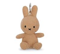 Miffy Mintje Portachiavi in Velluto a Coste ECO, Beige, 10 Cm