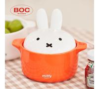 Miffy Pentola per Stufato in Ceramica 1,8 L Casseruola Resistente al Calore T...