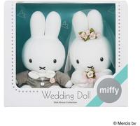 Miffy Wedding Doll Peluche Giocattolo 2 Set Scatola Collezione Dick Bruna Abi...