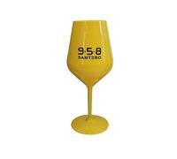 Mifiesta Bicchiere Santero Calice Giallo in plastica