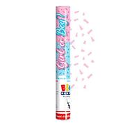 MiFiesta Cannon Sparacoriandoli 30 cm Baby Girl or Boy? Rosa