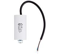Miflex, condensatore di avviamento per motore, 16 µF, 450 V, 40 x 78 mm, cavo di collegamento M8