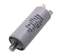 Miflex - Condensatore di avviamento per motore da 1,5 µf, 450 V, 25 x 58 mm, spina M8