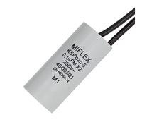 Miflex Condensatore di soppressione delle interferenze | 0,1µF 250V AC I 2-Pin Connessione I Filo I 0,1uF, I Condensatore contro lo sfarfallio | per