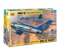 Mig-15 "FAGOT" Fighter Plastic Kit 1:72 Model ZVEZDA