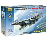 Mig-29C Russian Fighter 1:72 Plastic Model Kit ZVEZDA