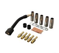 MIG/MAG - Supporto per ugelli e punte di contatto, set da 24 pezzi per elettrodi e apparecchiature M6 0 8 mm