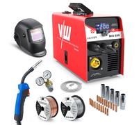 MIG Saldatrice 200A Set di Fili di Riempimento con MCU, IGBT e Display Digitale