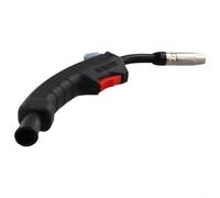 Mig Torch Replacement 100L,Flux Core Welding For Head,Torcia compatibile 14AK 15AK,Maniglia di saldatura schermata a gas,Torcia antiscivolo in plastica,Accessorio per saldatore a filo metallico