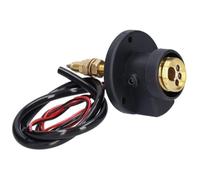 MIG Welding Torch Kit for Euro Central Connector Panel Socket, Brass Construction with High Speed Wire Feeding, Standard Mounting Holes for Easy Installation