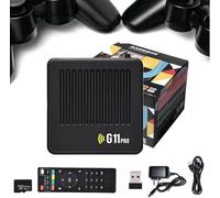 MIGEDY Retrowave G11 PRO Game Box 4k HD TV Game Stick, [4k+256gb]-100.000 Giochi retrò + 2 Controller Wireless, Gioca ai Videogiochi for la TV(256g)