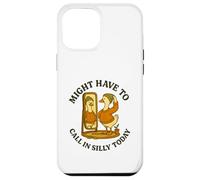Might Have To Call In Silly Today Funny Goose Retro Custodia per iPhone 12 Pro Max