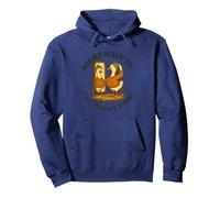 Might Have To Call in Silly Today Funny Goose Retro Felpa con Cappuccio