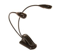 Mighty Bright 50410 Xtra Flex Super LED Music Stand Light - Black Duo (Duetto) 4-LED nero