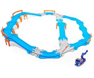 Mighty Express Set da 32 Pezzi connettibili e Trenino Esclusivo di Milo, Giocattoli per Bambini 3+