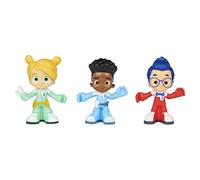 Mighty Express Set di 3 personaggi per bambini, con binario e armadietto, per completare set di giochi, a partire dai 3 anni in su