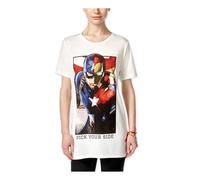 Mighty Fine Donna Avengers Scegli il Tuo Lato T-Shirt