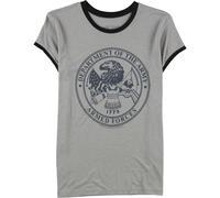 Mighty Fine Donna Forze Armate Suoneria T-Shirt