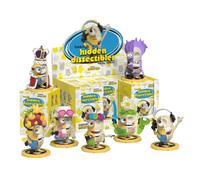 Mighty Jaxx Freeny's Hidden Dissectibles Minions (Vacation Edition), Blind box con 6 action figure da collezione dei Minions, senza doppioni, in confezione sigillata