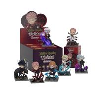 Mighty Jaxx Jujutsu Kaisen Kwistal Fwenz Battle Ready | Figura da collezione con scatola a sorpresa | Contenitore con 6 personaggi