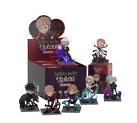 Mighty Jaxx Jujutsu Kaisen Kwistal Fwenz Battle Ready | Figura da collezione con scatola a sorpresa | Contenitore con 6 personaggi