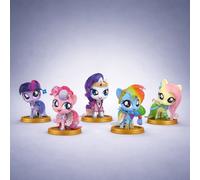 Mighty Jaxx Kwistal Fwenz My Little Pony Series 3 (Gala) | Figura da collezione con scatola a sorpresa | Contenitore con 6 personaggi