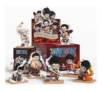 Mighty Jaxx Freeny's Hidden Dissectibles: One Piece Series 6 (Luffy Gears) | Figura da collezione con scatola a sorpresa | Contenitore con 6 personaggi