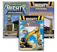 Mighty Machines: Mega Machines / Chomp! Chomp! Tear / Big Wheels Rollin' Three Pack DVD Set