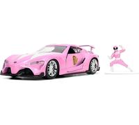 Mighty Morphin Power Rangers 1:32 Toyota FT-1 Concept Auto Die-cast Con 1.65"...
