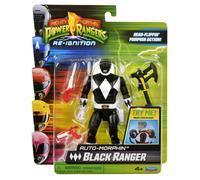 Mighty Morphin Power Rangers BLACK RANGER Figura D'Azione Auto-Morphin