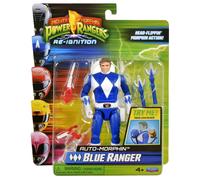 Mighty Morphin Power Rangers BLUE RANGER Figura D'Azione Auto-Morphin