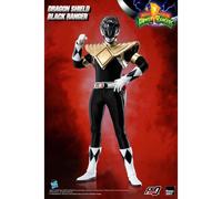 Mighty Morphin Power Rangers FigZero 1/6 Dragon Shield Black Ranger THREEZERO