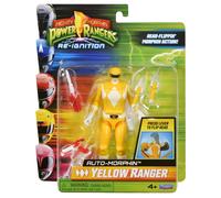 Power Rangers Mighty Morphin Auto-Morphin Yellow Ranger Action Figure