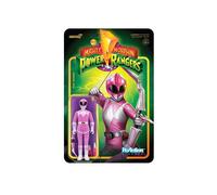Mighty Morphin Power Rangers ReAction Figura Pink Ranger Super 7